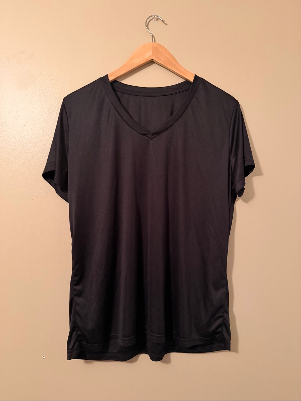 Classic Black V-Neck Tee